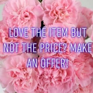 All reasonable offers are welcome!